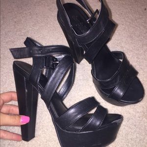 Charlotte Russe Strappy Heels